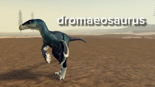 dinosaur world mobile ecosystem dromaeosaurus [upl. by Gievlos]