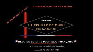 La démocratie Trump et le monde la feuille de chou des Carolines [upl. by Charbonneau]