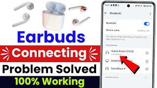 earbuds connecting problem  earbuds connect nahi ho raha hai  bluetooth earbuds connection problem [upl. by Sanferd]