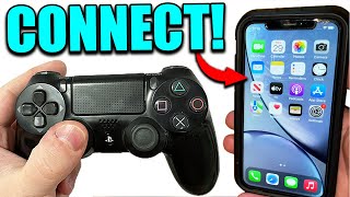 How To Connect PS4 Controller To Phone  2024 [upl. by Restivo]