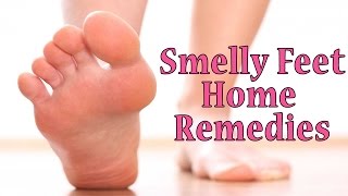 Smelly Feet Natural Home Remedies  How to Get Rid of Stinky Feet amp Foot Odor  Foot Care Tips [upl. by Ticon893]