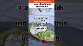 Top 10 Reasons You Should Eat Avocados [upl. by Armanda686]