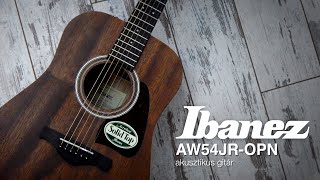 Ibanez AW54JROPN akusztikus gitaĚr [upl. by Ramsdell]