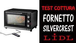 Test di cottura fornetto elettrico lidl silvercrest [upl. by Cenac]