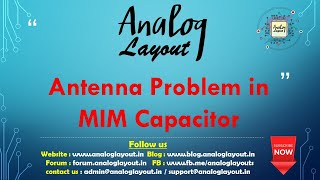 Antenna Problem in MIM Capacitor [upl. by Kile32]