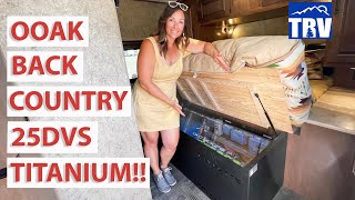 NEW Outdoors RV Back Country 25DVS TITANIUM SERIES With Tiny Watts Lithium Inverter Package OOAK [upl. by Nanci74]