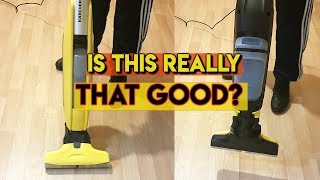 Karcher FC5 Hard Floor Cleaner Review amp Demonstration [upl. by Mei]