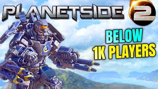 Planetside 2 is below 1k Players on Average [upl. by Essej]