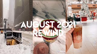 August 2021 Christmas TikTok Rewind [upl. by Aihsotan]