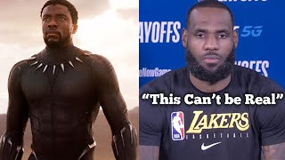 NBA Players React to the Death of Chadwick Boseman [upl. by Shultz870]