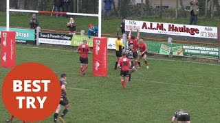 Amateur rugby player scores what has been hailed the best try ever [upl. by Ferree]