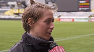 Players Parsons excited for home opener  Thorns FC Training  Apr 12 2018 [upl. by Dorisa]