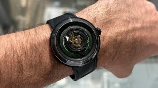 Black Hole on the wrist Peacock Central Tourbillon [upl. by Alletse]