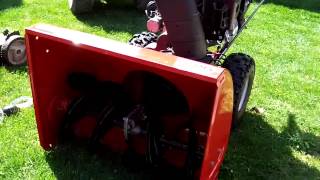 Yad Machines 208cc Snowblower [upl. by Bannister]