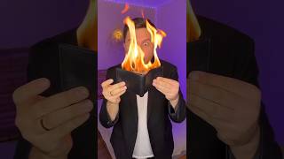 Wallet fire magic tricks revealed shorts shortsfeed magic magictricksrevealed [upl. by Nylia]