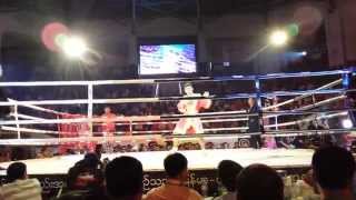 Lethwei Fighter Entrance Dance [upl. by Nerissa]