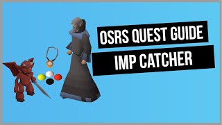 OSRS Imp Catcher Quest Guide  Ironman Friendly  Old School RuneScape [upl. by Aielam]