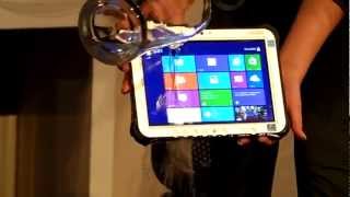 Panasonic Toughpad FZG1 waterproof test [upl. by Orsino764]