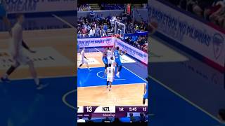 Kai Sotto Showcasing His Passing Skills vs New Zealand Tall Blacks [upl. by Rosen]