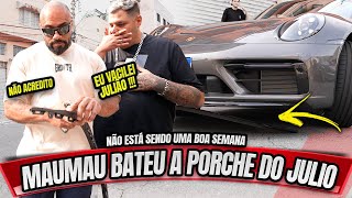 MAUMAU BATEU A PORSCHE DO BALESTRIN  quotMAS EU NÃO FIZ NADAquot [upl. by Dlorrej]