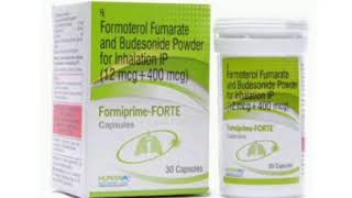 Formiprime FORTE Inhalation Capsules Formoterol Fumarate and Budesonide Powder for Inhalation IP [upl. by Jade]