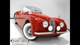 114050 1953 Jaguar XK120 OTS Supercharged SOLD [upl. by Enautna]