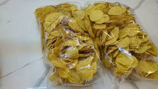 Teasdale Latin Foods  Rudys Artisanal Bakery Round Tortilla Chips [upl. by Nyrmac723]