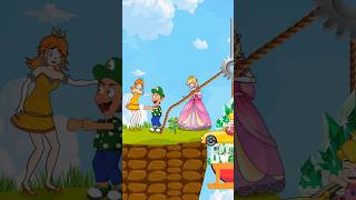 Peach Chooses Her Husband Will It Be Luigi Waluigi or Daisy  Funny Story [upl. by Juditha]