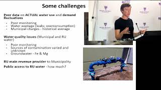 Mixed water supply for improving water security at Rhodes University Jane Tanner  Rebecca Powell [upl. by Ainirtak]