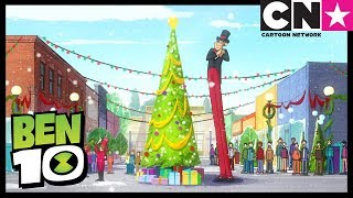 Buon Natale  Ben 10 Italiano  Cartoon Network [upl. by Aeikan649]