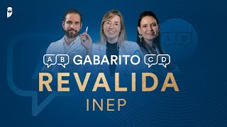 Gabarito Revalida INEP 20242  Correção de Prova Ao Vivo [upl. by Kcirddec872]