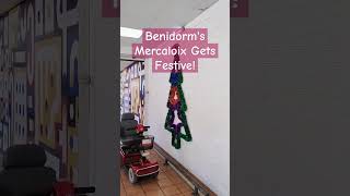 Benidorms Indoor Market Gets Festive 🥳🎄🛍️ benidorm mercaloix [upl. by Naud914]