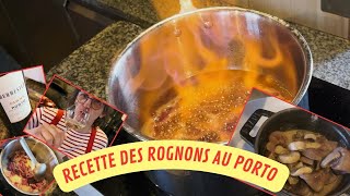 RECETTE DES ROGNONS AU PORTO DERWAN 😋 [upl. by Rebeka]