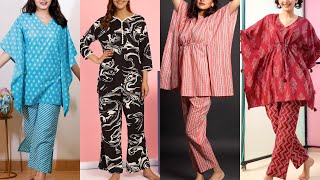 100 Latest Night Suit Ideas For Girls 2024  Comfortable dress for nightwear [upl. by Travus]