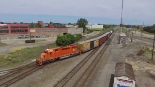 EJampE SD382 from the Skies Drone Video [upl. by Lyontine882]