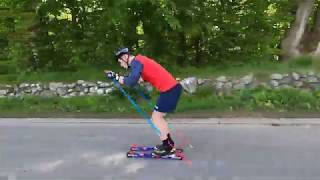 Classic Roller Ski test SRB CR07 Premium Line [upl. by Schuh]