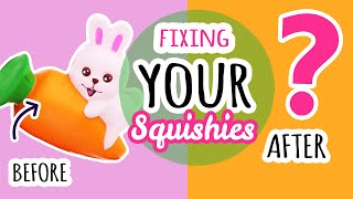 Squishy Makeovers Fixing Your Squishies 36 Part 1 [upl. by Luapsemaj640]