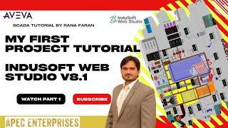 Indusoft web studio 81 Tutorial  My First Project Part 1  IWS81 [upl. by Einitsed662]