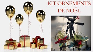 TutorielVidéo Série Noël Comment Détourner quotUn Kit En Cartequot par Mention Scrap [upl. by Yardna]