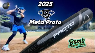 2025 Louisville Slugger Meta Prototype  USSSA Bat review [upl. by Mindi]