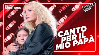 Aurora dedica “Ovunque Sarai” di Irama al suo papà  The Voice Kids 3 Blind Auditions [upl. by Durrett]