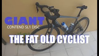 Bike Check  Giant Contend SL1 Disc  Vertu Saddle Review  English and Tagalog [upl. by Berkow]