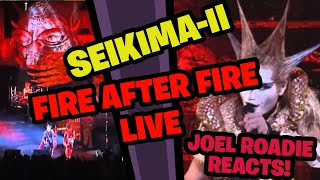 SeikimaII FIRE AFTER FIRE 聖飢魔Ⅱ ICBM  Roadie Reacts [upl. by Lawlor640]