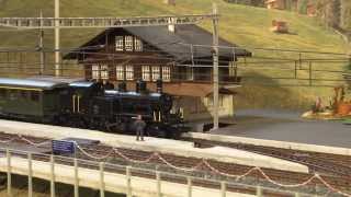 Märklin 37137 SBB class Eb35 quot Habersack quot in Omokochi Modellbahn [upl. by Mirak]