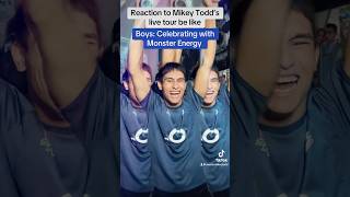 EVERYONE’S Reaction for mikey Todd’s live tour [upl. by Ilka]