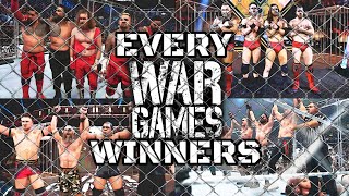 All WWE War Games Winners 20172023  By Wrestling Shorts [upl. by Amak72]