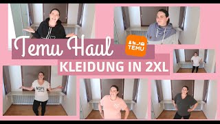 TEMU TRY ON HAUL GRÖßE 2XL Fräulein Jasmin [upl. by Mellisent]