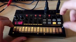 Korg Volca Beats Analog Techno 3  Hardware Jam [upl. by Courtney707]