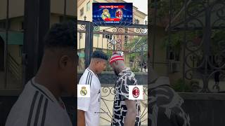 Real Madrid vs Ac Milan 13 realmadrid acmilan championsleague football footballshorts goviral [upl. by Jabin877]