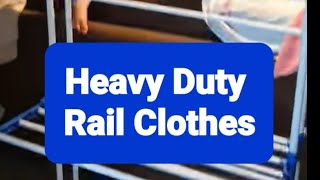 Unboxing Heavy Duty Rail Clothes Marlynes UK Vlog [upl. by Nosemaj]